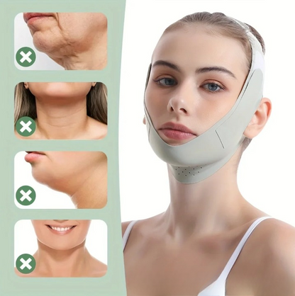 Anti-dobbelthage ansigtsmaske - Lifting &amp; Firming