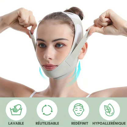 Anti-dobbelthage ansigtsmaske - Lifting &amp; Firming