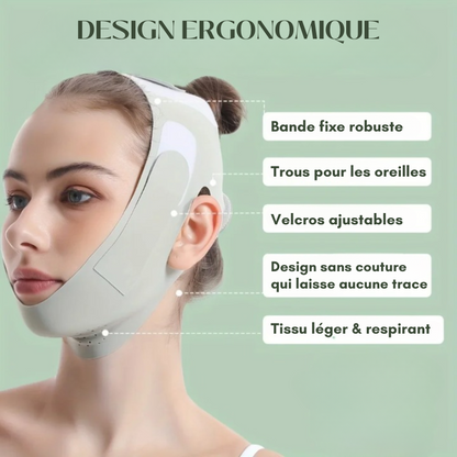 Masque Visage Anti-double menton - Liftant & Raffermissant