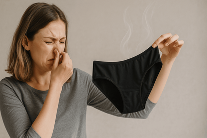 SYLA - Culotte anti-odeurs pour flatulences involontaires et flux menstruel