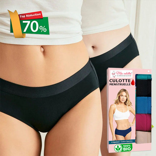 Pack de Culottes Menstruelles pour flux abondant