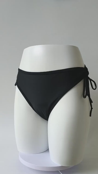 Tayla - Bas de Maillot de Bain Menstruel à Cordes XXS AU 4XL