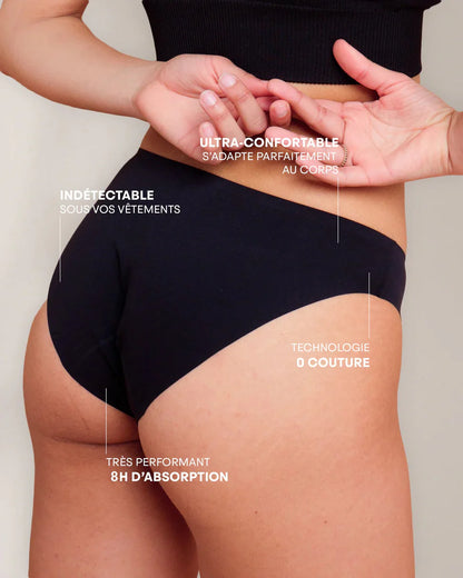 RIFIANA - Menstrual swimsuit boxer and t-shirt set