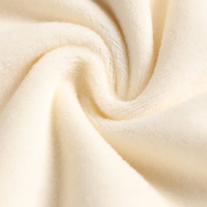 Women's Lace High-Rise Panties with Plush Lining