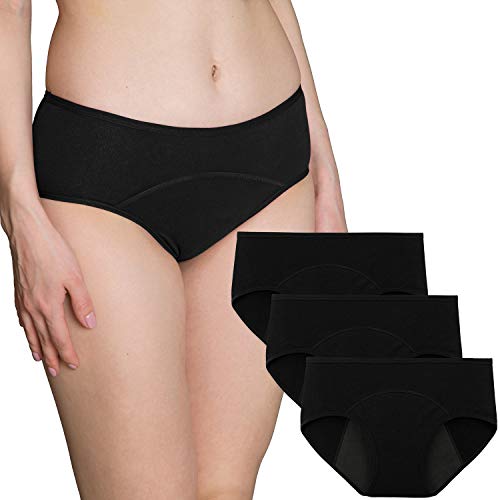 Culotte Menstruelle en Coton Luna pour Flux Moyens