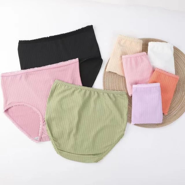 Cotton Incontinence Briefs (High Waist) 