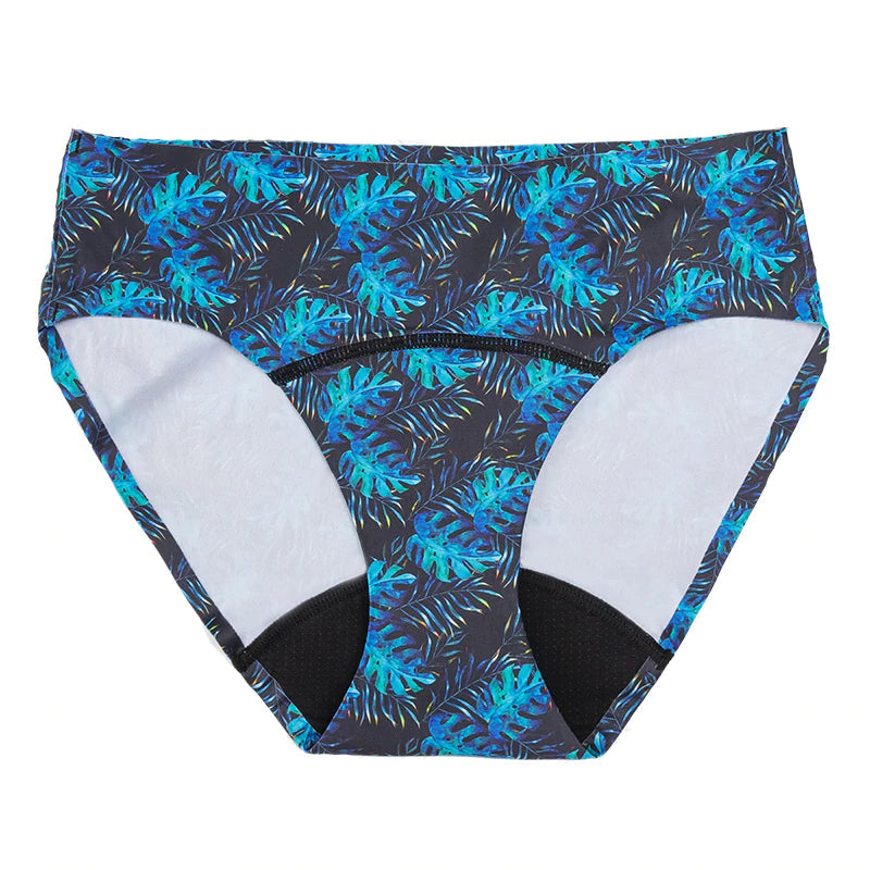 Silesty &amp; Tina Menstrual Swimsuit Bottoms - Period Bikini Panties 