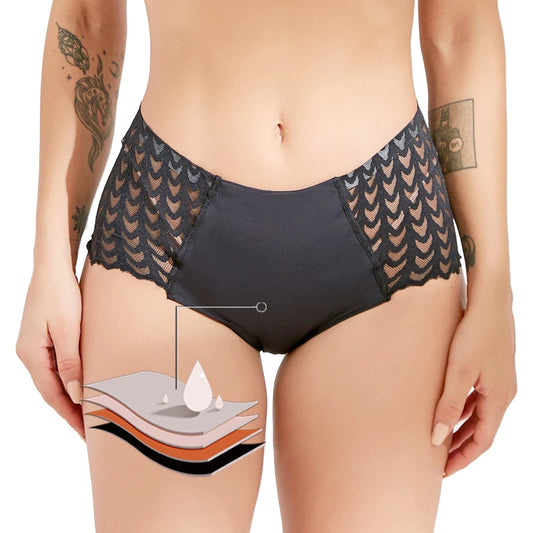 Talwist High Waist Menstrual Panties for Very Heavy Flow