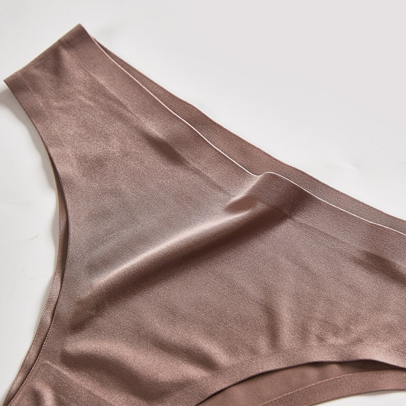 Pack of 3 Ice Silk Panties 100% Invisible Panties