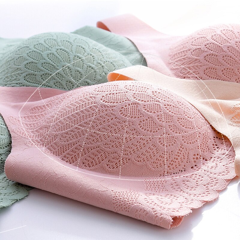 Pack of 3 Seamless 5D Lace Bras