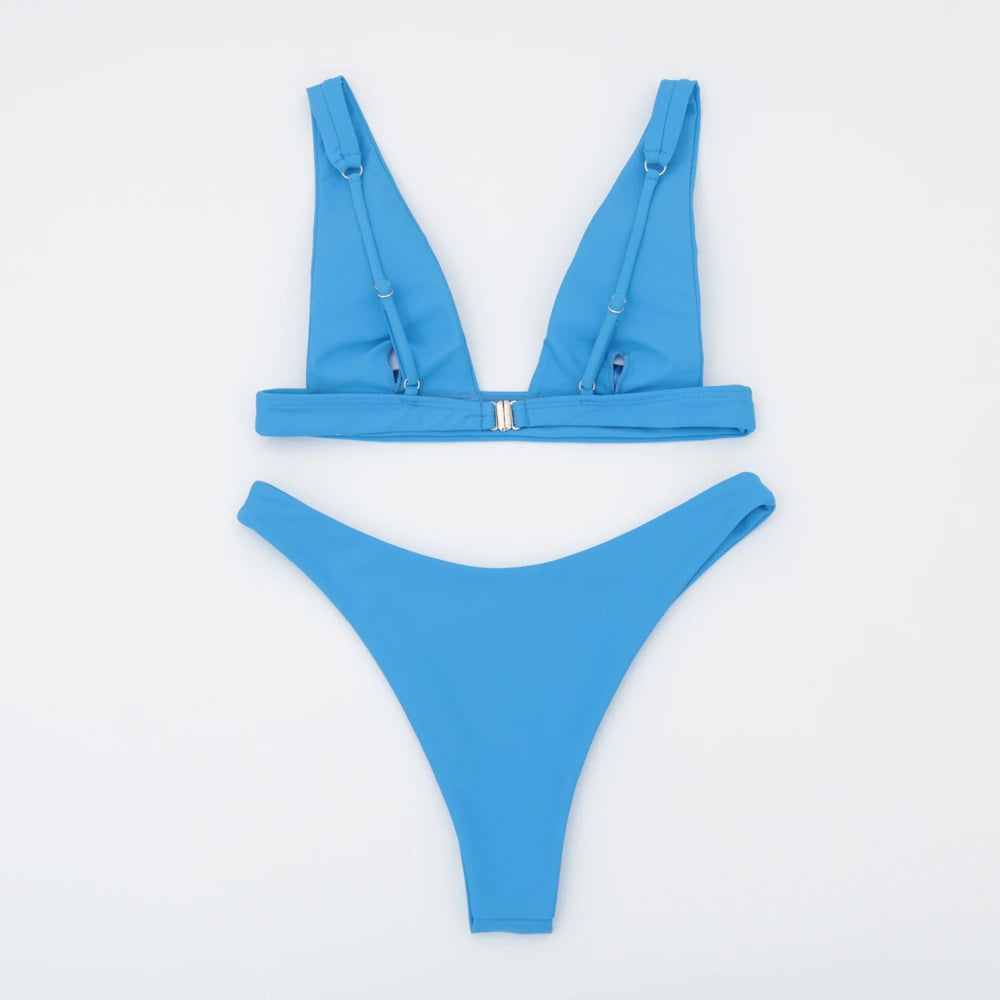 2 Pièces Bikini Maillot de Bain Style brésilien Samanta