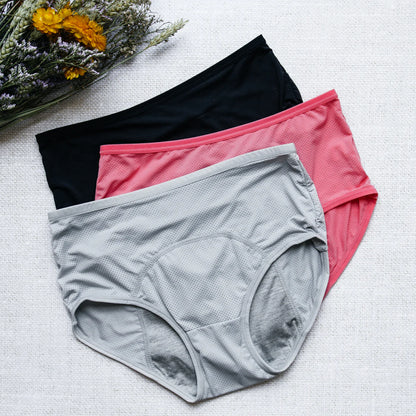 Lot of 3 Menstrual Panties in 3 Colors 