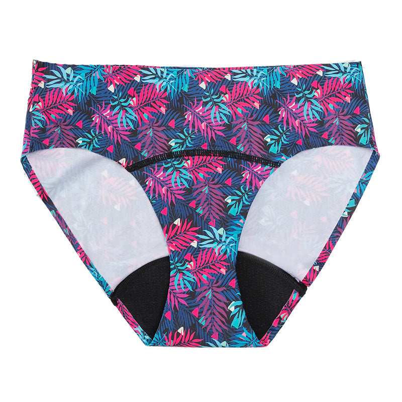 Silesty &amp; Tina Menstrual Swimsuit Bottoms - Period Bikini Panties 