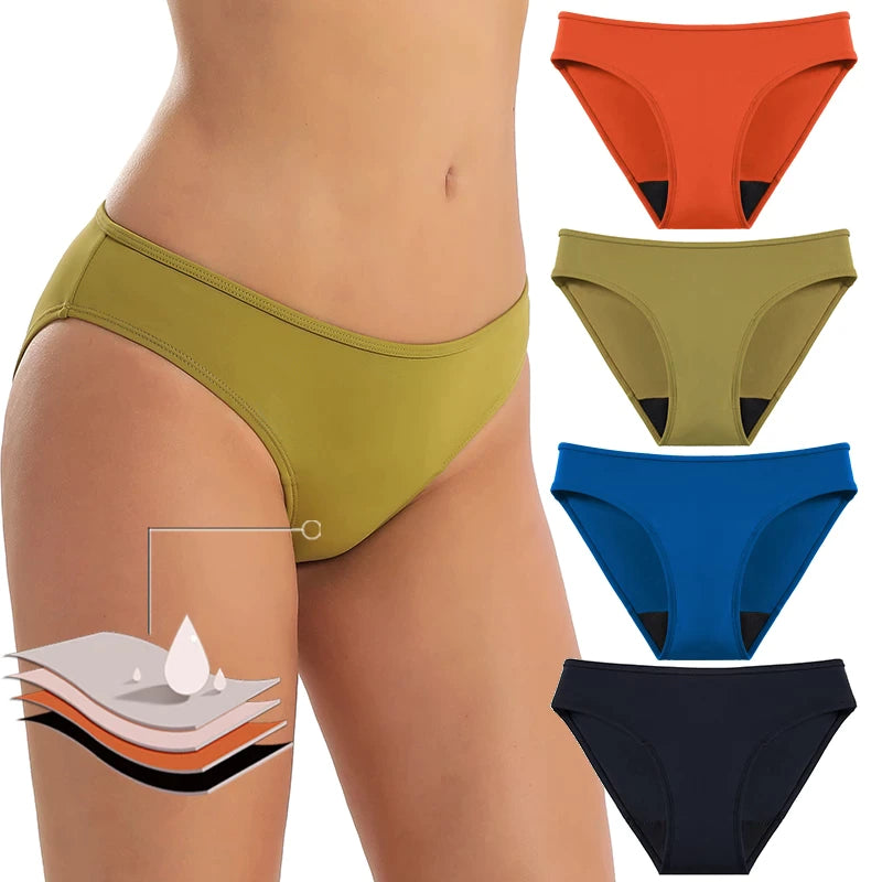 Ibiza Menstrual Swimsuit Bottoms - Period Bikini Panties 