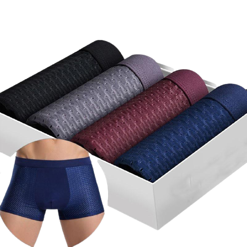 Pack of 4 Bamboo Boxer Shorts