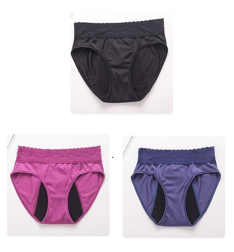 Pack of 3 Dihya Model Menstrual Panties - Heavy Flow 