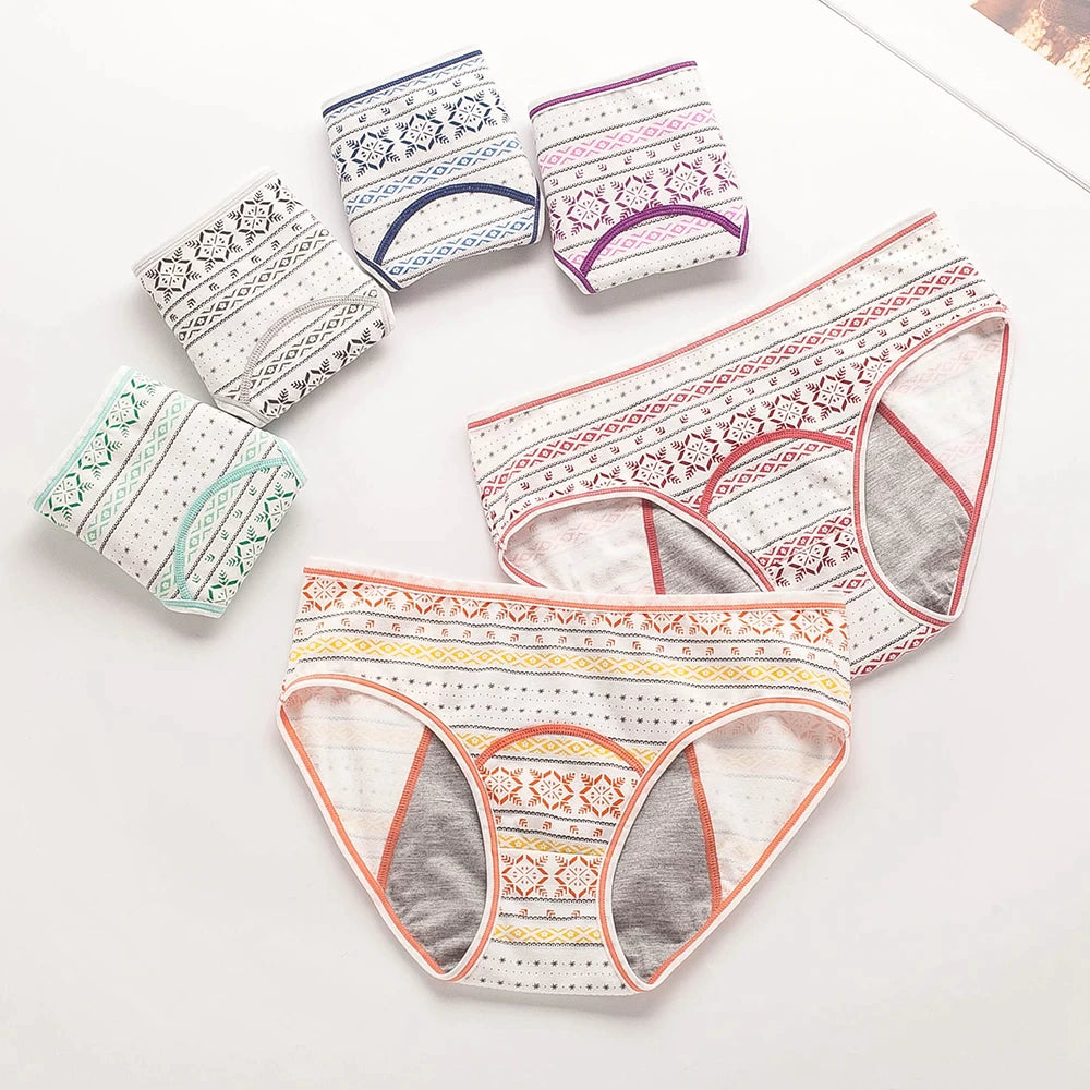 Viola Menstrual Panties - Medium Flow (Pack of 3 Cotton Period Panties)