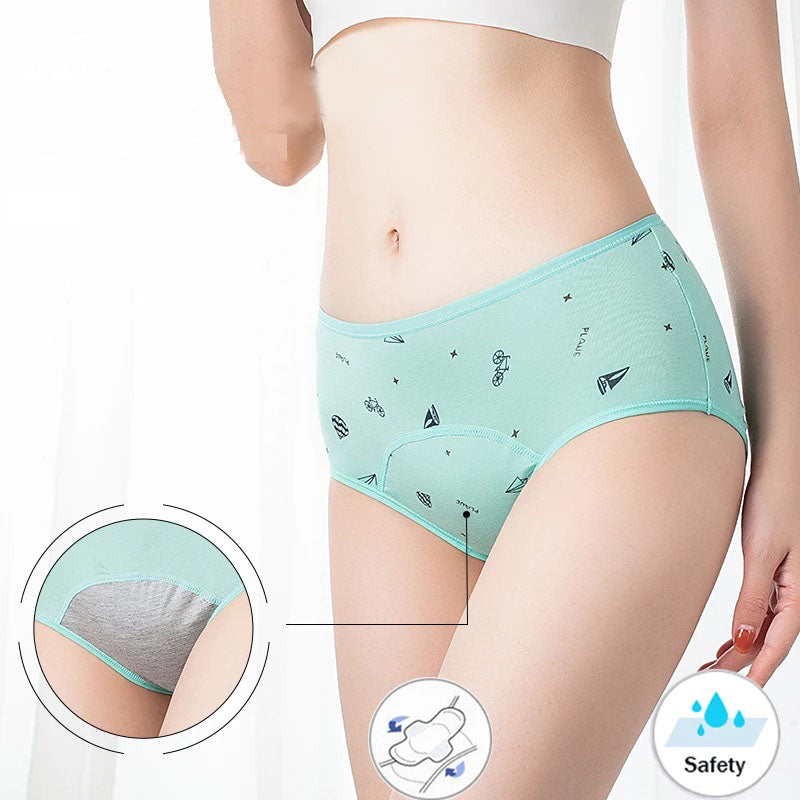 Nina Menstrual Panties for Girls &amp; Pre-Teens - Light to Normal Flow