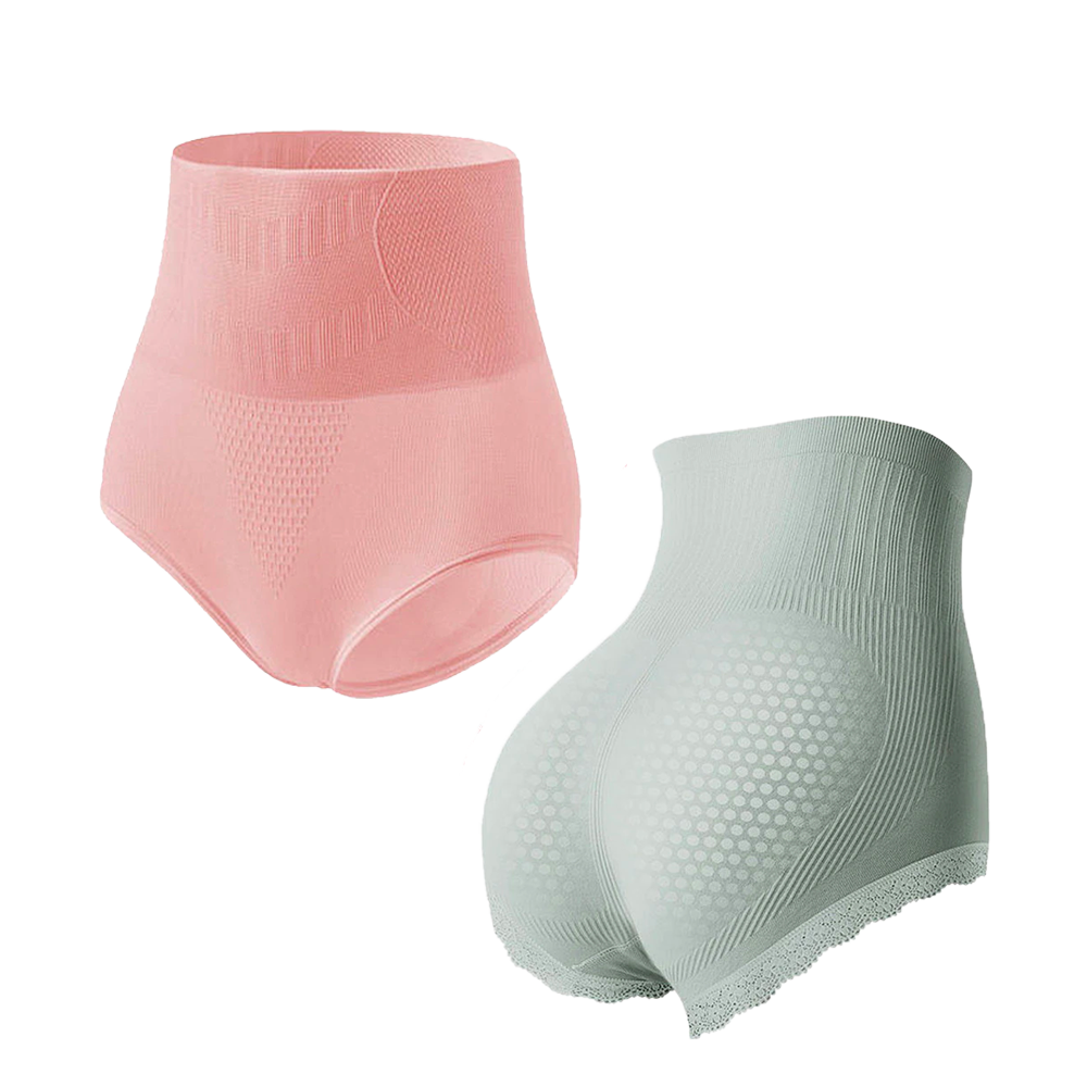 Lot de 3 Culottes Gainantes Ventre plat et Push-up