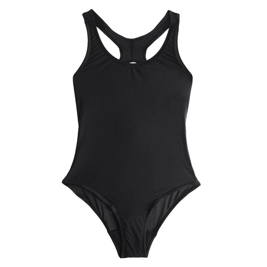 One Piece Menstrual Swimsuit with Straps