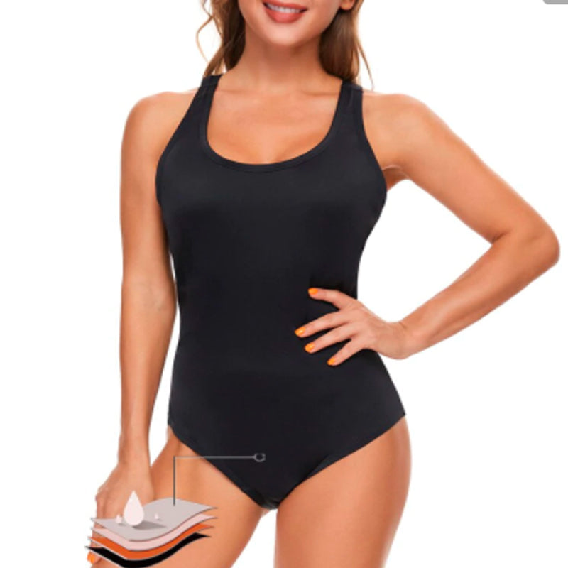 Maillot de Bain pour les Règles d'une Pièce Sirene