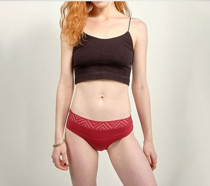 Menstrual Panties Model Linda - Pack of 3 Period Panties in Mixed Colors 