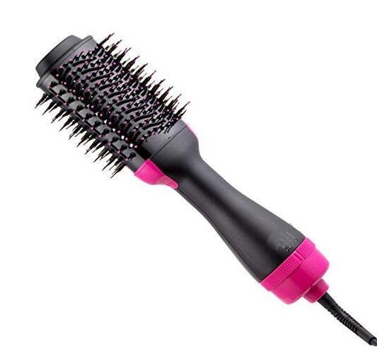 Brosse sèche cheveux multifonction 2 en 1