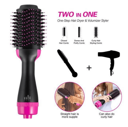 2 in 1 Multifunctional Hair Dryer Brush