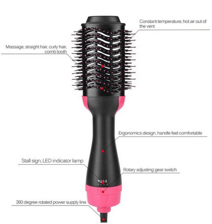 2 in 1 Multifunctional Hair Dryer Brush